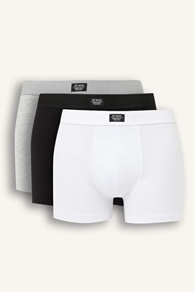 DeFacto Men's Regular Fit 3-Pack Boxer (25 Au)