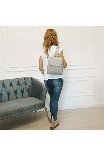 David Jones casual gray backpack B-CM7563 119