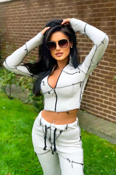 FashionForYou Compleu bumbac Cecilia pantaloni si bluza hanorac - Alb,, Alb