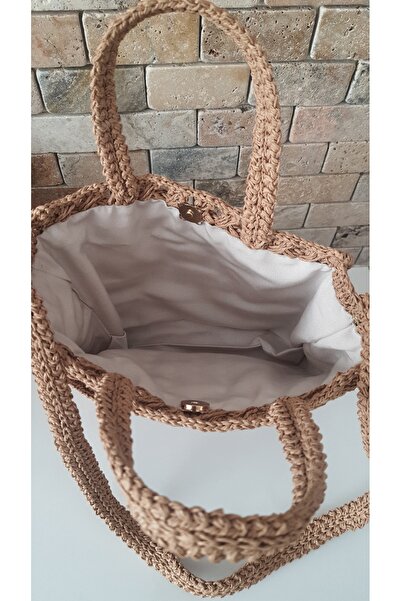 DENİZ HAVASI HASIR ÇANTA