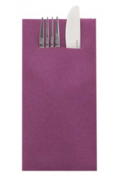 Mank Șervețele cu BUZUNAR pentru tacâmuri - Linclass Amethyst (Mov închis) / ...