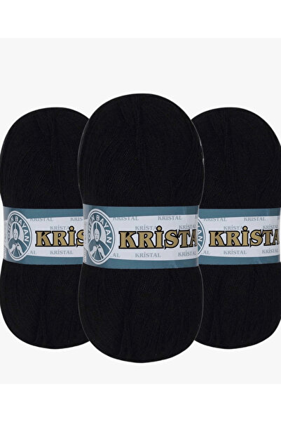 Ören Bayan SİYAH COLOR 999KRİSTAL LİF İPİ 3’LÜ