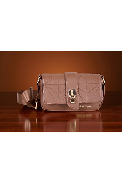Pierre Cardin Shoulder Bag, Pierre Cardin, -Leather Yila02 16774, Beige, 20x11x4