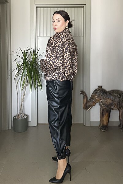 Butik Didem Sakinci Suede Bomber Jacket Soft Textured Oversize