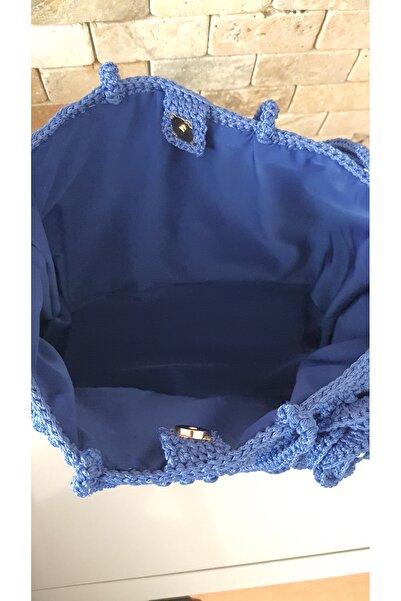 DENİZ HAVASI ÇANTA PARLEMENT MAVİSİ