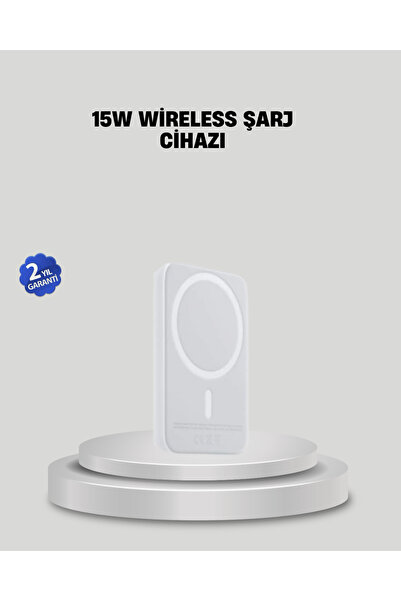 UCUZTEKNO 15W Araç Telefon Tutucu Kablosuz Hızlı Şarj Özellikli