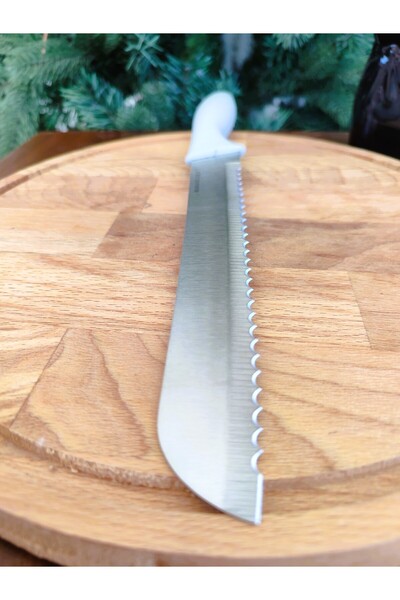 Madame Coco Nancy Ekmek Bıçağı Soft Green - 32,5 cm