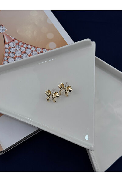 TRENDTAKI damla fiyonk küpe gold kaplama 00272