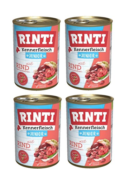 Rinti Dana Etli Gurme Yavru Köpek Konservesi 400 Gr. X 4 Adet