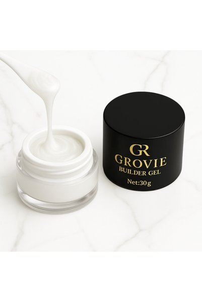 Grovie Aurora | Texture Dalgılı Işıltı Efektli Tırnak Uzatma Jeli | 004 | Güç...