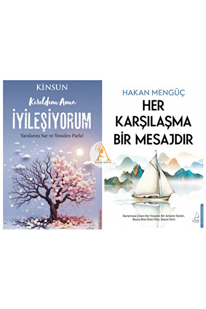 Destek Yayınları Kırıldım Ama İyileşiyorum/Her Karşılaşma Bir Mesajdır/2 Kita...