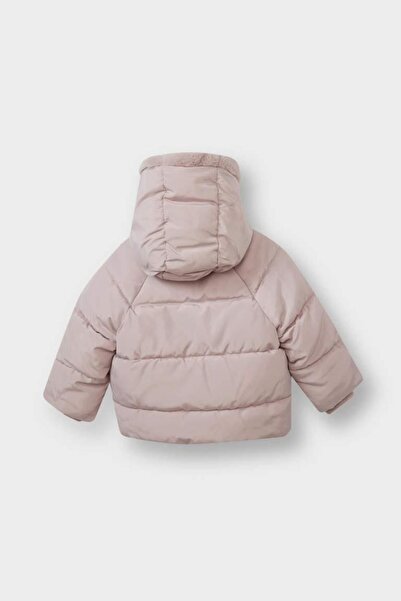 DeFacto Baby Girl Windproof Waterproof Hooded Faux Lined Coat (25 Au)