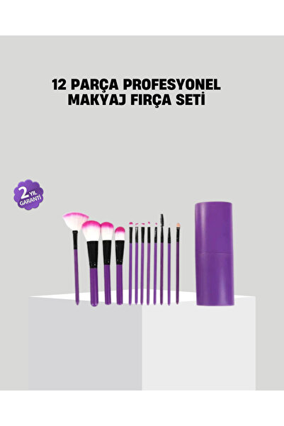 Clevora 12-dijelni set profesionalnih četkica za šminkanje sa ultra mekim sin...