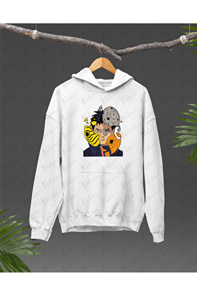 Nulivez هوديي كبير الحجم للجنسين مطبوع بتصميم أنيمي ناروتو، عالي الجودة