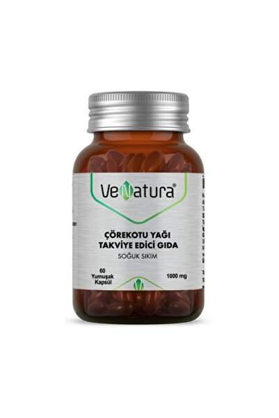 VeNatura Çörekotu Yağı 1000 mg 60 Yumuşak Kapsül