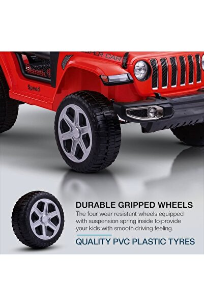 ALBADER Electric Ride On Car Hummer Jeep, Electric Car For Kids, Electric Kids Ride on to Drive