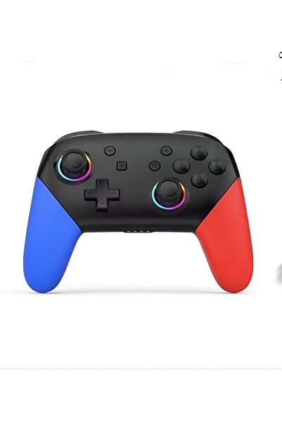 CRK TECH Switch Ns Pro Controller Uyumlu RGB Işıklı Gamepad – PC / Android / ...