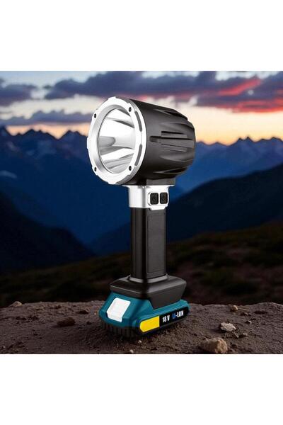 Panther PT-4810 20 Watt P50 + 10 Watt Cob Ledli 18V Li-İon Bataryalı Şarjlı S...