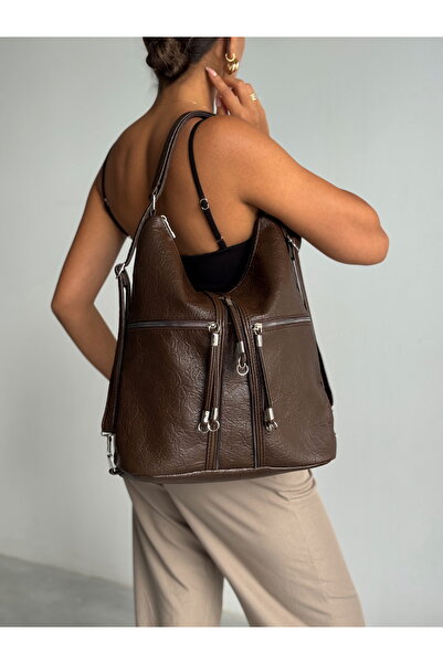 KIRASE ΝΕΟ CASUAL ΜΟΝΤΕΛΟ ΠΟΙΟΤΗΤΑΣ ΜΑΛΑΚΟ ΔΕΡΜΑΤΙΝΟ ΜΕΓΑΛΟ ΜΕΓΕΘΟΣ ΠΛΑΤΗΣ ΚΑΙ ΤΣΑΝΤΑ ΩΜΟΥ ΜΕ ΠΛΗΡΕΣ ΛΕΠΤΟΜΕΡΕΙΕΣ