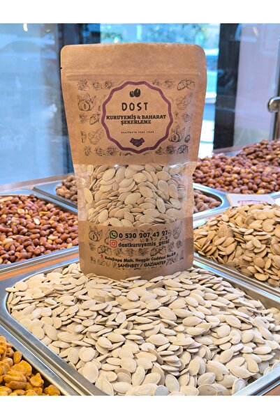 Göral Kuruyemiş NEVŞEHİR BEYAZ KABAK ÇEKİRDEĞİ 250 GR (KAVRULMUŞ TUZSUZ)