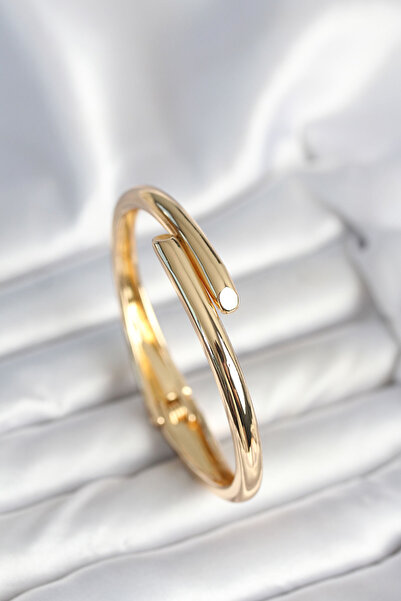 Skygo Brass Gold Color Women's Handcuff Bracelet - Tj-Bb7975
