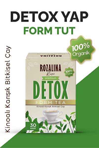 Aseina özel Formül Kinoalı Detox Diyete Destek Organik Karışık Çayı