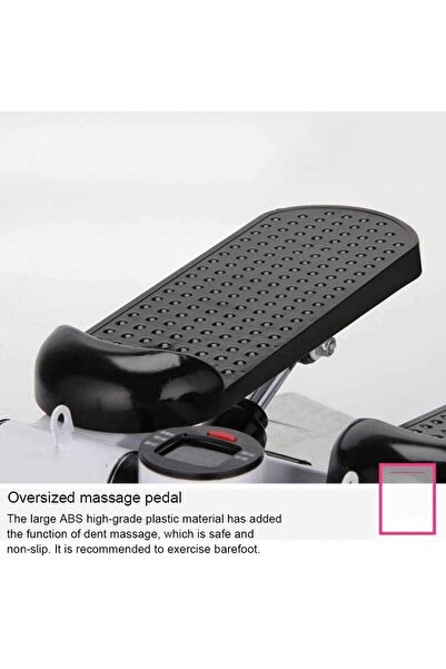 Tayarra Mini Stepper for Exercise, Stepper Machine with Display, Step Exercise Machine with Resistance Bands