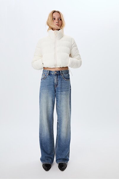 Stradivarius High neck puffer jacket