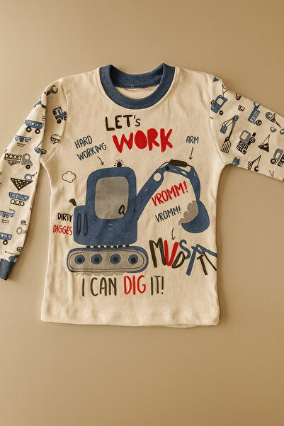 mini mia Cute Printed Baby Kids Pajama Set 3-4-5 Years Old