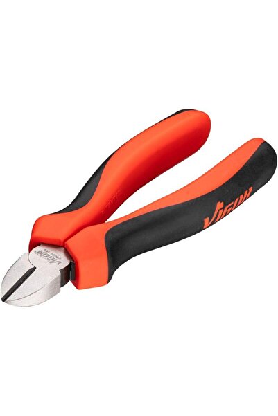 Vigor Clește V6500-160 pentru tăiere diagonală, cu mânere izolate, 160 mm lun...