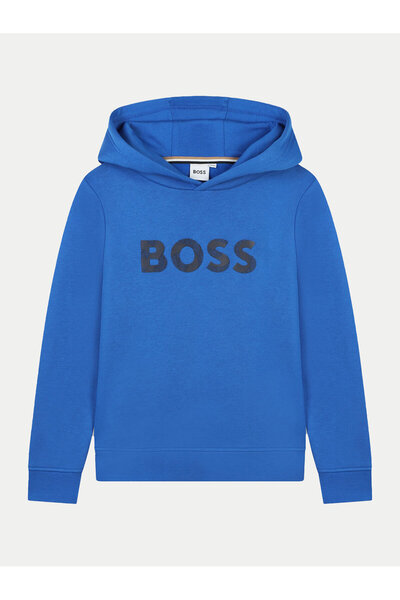 BOSS Φούτερ για αγόρια J51189 Μπλε