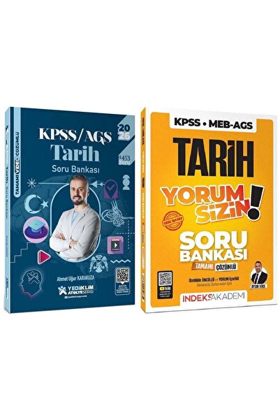 Genel Markalar 2026 KPSS MEB-AGS Tarih Atölye Yorum Sizin Soru Bankası 2 li S...