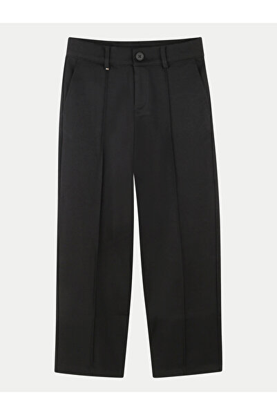 BOSS Παντελόνι για αγόρια J51157 Μαύρο