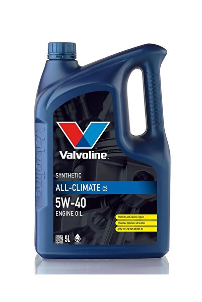 Valvoline Ulei de motor All Climate Diesel C3 5W-40, 5 Litri (4,25 kg)