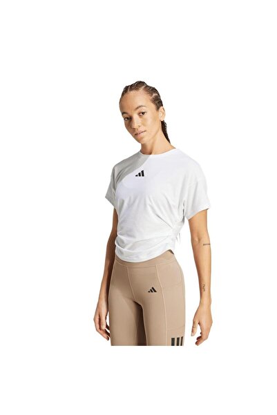 adidas Γυναικείο λευκό μπλουζάκι Power Tee JX1194