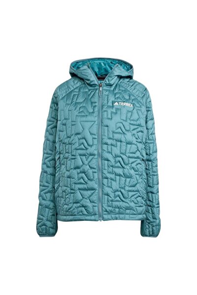 adidas Women's Green Coat W Xpr Lf Ho Jkt Jl9806