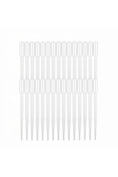 BTRLAB Plastik Pastör Pipeti 3ml 100 Adet Taksimatlı Damlalık