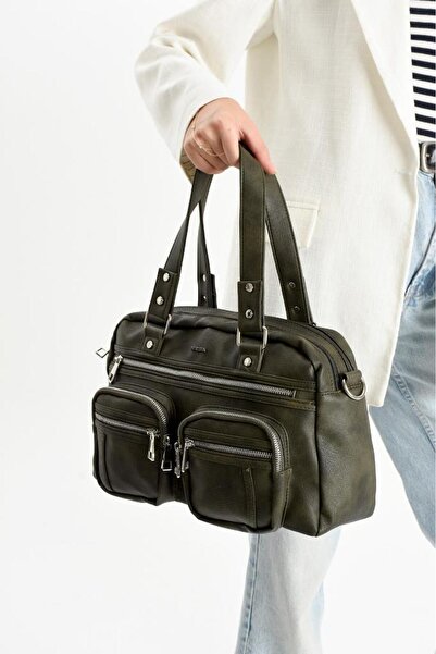 Baginn Geantă de umăr pentru femei din piele artificială, 35*25 cm, geantă de...