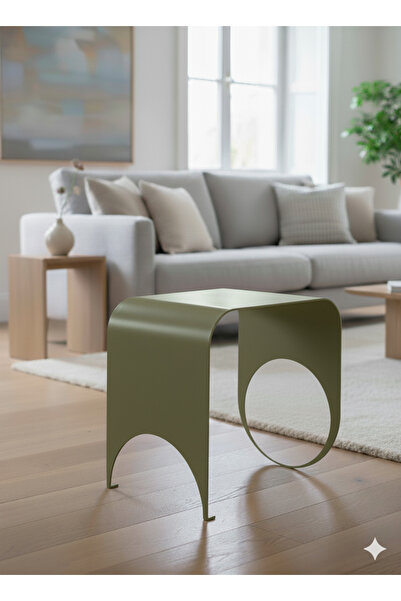 Forgeist furniture Modern yan sehpa | metal yan sehpa | fütüristik sehpa