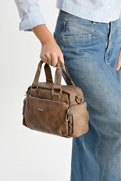 Baginn Geantă de umăr pentru femei din piele artificială 25*17 cm Geantă Mess...