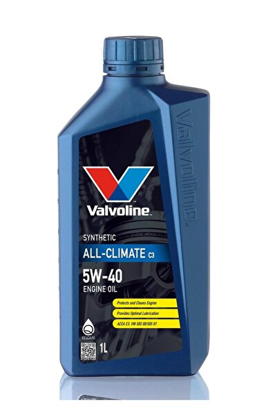 Valvoline Ulei de Motor All Climate Diesel C3 5W-40, 1 Litru (Greutate: 0,87 kg)