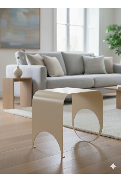 Forgeist furniture Modern yan sehpa | metal yan sehpa | fütüristik sehpa