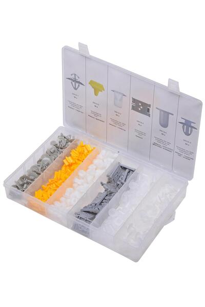 SW-Stahl Set de 300 Cleme de Prindere pentru Renault