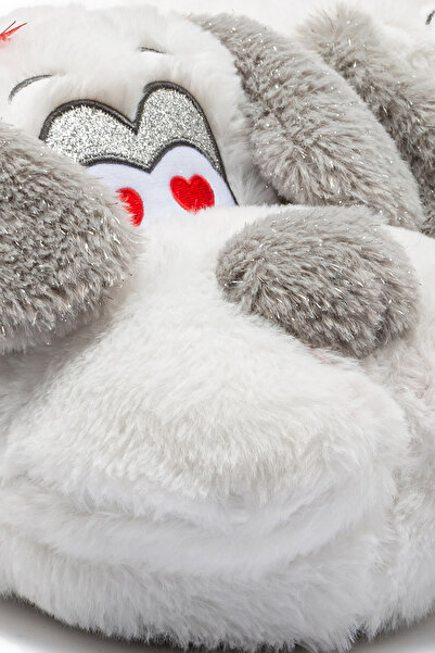 Twigy Ani Women's Animal Slippers White-Grey 36/41