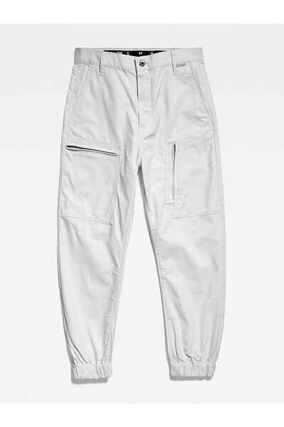 G-STAR RAW g star raw γυναικείο υφασμάτινο παντελόνι D22884-D387 Εκρού