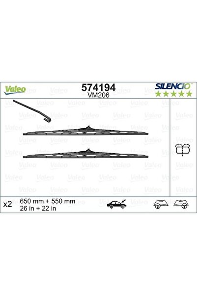 VALEO 574194, Windshield Wiper Blade