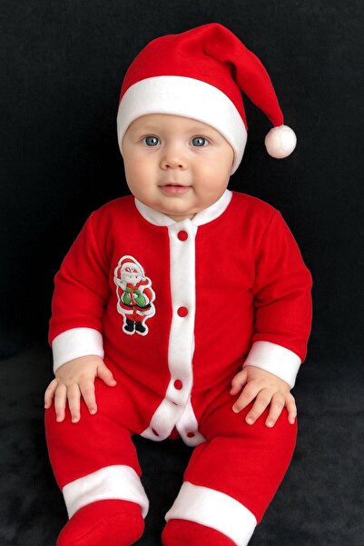 MeaShop Bebek Yılbaşı Tulum, Noel Baba Kostümü