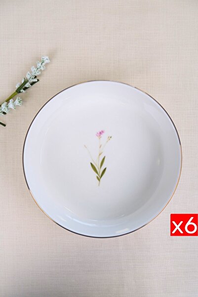 tabakevi Tabak Evi Porselen Natura Çuha Altın Yaldızlı Kase 20,50x5cm 1170cc ...