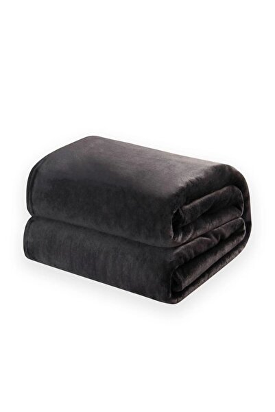 OEM Black Flannel Blanket, 200x150cm, 1 Piece