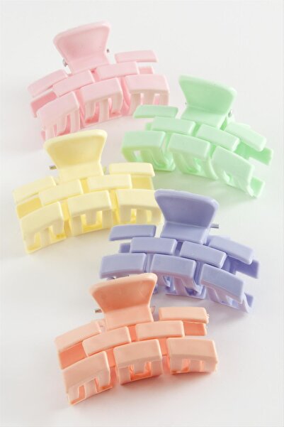 CT STONES مشبك ألغاز ملون 6 سم